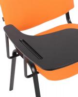 Stuhl Ken mit Klapptisch Stoff orange 