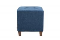 Sitzhocker Pharao, antik-hell blau 