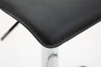 Barhocker Dyn V2 Kunstleder chrom schwarz Barhocker Dyn V2 Kunstleder chrom schwarz