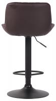 Barhocker Lentini Kunstleder schwarz braun Barhocker Lentini Kunstleder schwarz braun