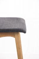 Barhocker Taunus Stoff Natura hellgrau Barhocker Taunus Stoff Natura hellgrau