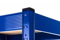 Steckregal 160x60x180 blau 