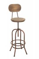 Barhocker Pino, Holz bronze 