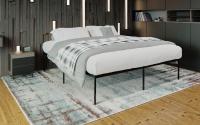 Metallbett Fargo 200x180x42 cm schwarz 