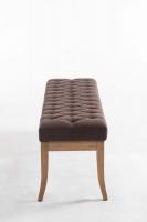 Sitzbank Ramses Stoff antik-hell 150 braun 