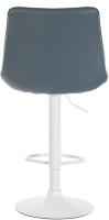 2er Set Barhocker Toni Kunstleder weiß grau 2er Set Barhocker Toni Kunstleder weiß grau