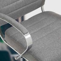 Bürostuhl Oakland Stoff grau 