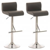 2er Set Barhocker California grau 2er Set Barhocker California grau