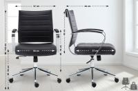 Bürostuhl Oakland Kunstleder schwarz Bürostuhl Oakland Kunstleder schwarz