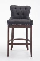 Barhocker Lakewood Stoff, Antik dunkelgrau Barhocker Lakewood Stoff, Antik dunkelgrau