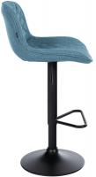 Barhocker Kasson Stoff blau 