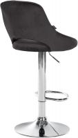 2er Set Barhocker Milet Samt C schwarz 2er Set Barhocker Milet Samt C schwarz