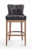 Barhocker Lakewood Echtleder, Antik-hell braun Barhocker Lakewood Echtleder, Antik-hell braun