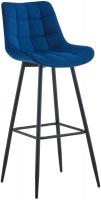 Barhocker Dartford Samt blau 
