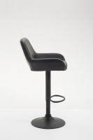 Barhocker Braga Kunstleder schwarz Barhocker Braga Kunstleder schwarz