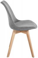 Stuhl Linares Cord grau 