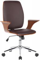Bürostuhl Burbank Kunstleder walnuss/braun Bürostuhl Burbank Kunstleder walnuss/braun