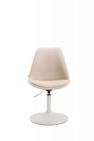 Stuhl Maverick W Stoff creme 