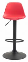 2er Set Barhocker Kiel Kunststoff schwarz rot 2er Set Barhocker Kiel Kunststoff schwarz rot