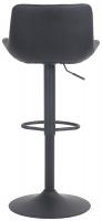 2er Set Barhocker Tover Kunstleder schwarz 2er Set Barhocker Tover Kunstleder schwarz