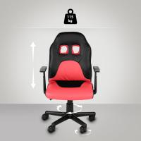 Kinder Bürostuhl Fun schwarz/rot Kinder Bürostuhl Fun schwarz/rot