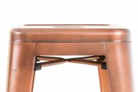 2er Set Barhocker Joshua kupfer 2er Set Barhocker Joshua kupfer
