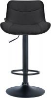 2er Set Barhocker Vonore Stoff schwarz schwarz 2er Set Barhocker Vonore Stoff schwarz schwarz