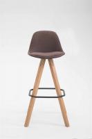 Barhocker Franklin Stoff Square Natura (eiche) braun Barhocker Franklin Stoff Square Natura (eiche) braun