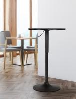 Stehtisch Lamoni rund schwarz/schwarz Stehtisch Lamoni rund schwarz/schwarz