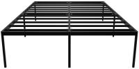 Metallbett Hamlin 200x140x41 cm schwarz 
