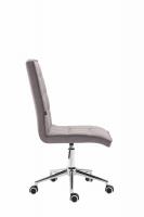 Arbeitshocker Peking V2 Stoff hellgrau 