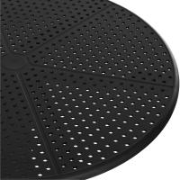 Tisch Lacota rund 60 cm schwarz 