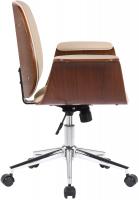 Bürostuhl Kemberg Kunstleder walnuss/creme Bürostuhl Kemberg Kunstleder walnuss/creme