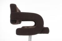 Barhocker Dublin STOFF braun 