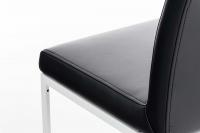 Barhocker Panama W Kunstleder schwarz 