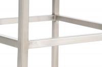 2er Set Barhocker Montreal 80 Kunstleder edelstahl creme 2er Set Barhocker Montreal 80 Kunstleder edelstahl creme