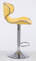 2er Set Barhocker Las Vegas V2 Kunstleder chrom gelb 2er Set Barhocker Las Vegas V2 Kunstleder chrom gelb