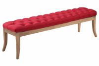 Sitzbank Ramses Stoff antik-hell 150 cm rot Sitzbank Ramses Stoff antik-hell 150 cm rot