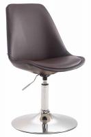 4er Set Esszimmerstühle Maverick C Kunstleder braun 