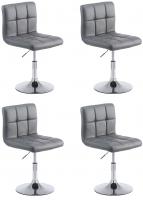 4er Set Lounger Palma V2  grau