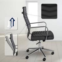 Bürostuhl Canby Kunstleder schwarz Bürostuhl Canby Kunstleder schwarz