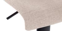 Barhocker Branford Stoff creme Barhocker Branford Stoff creme