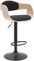 Barhocker Kingston B Stoff natura/schwarz Barhocker Kingston B Stoff natura/schwarz