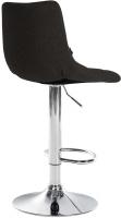 Barhocker Jerry Stoff chrom schwarz 