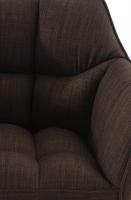 2er Set Barhocker Damaso Stoff edelstahl braun 2er Set Barhocker Damaso Stoff edelstahl braun