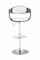 2er Set Barhocker Kingston Kunstleder weiß/grau 2er Set Barhocker Kingston Kunstleder weiß/grau