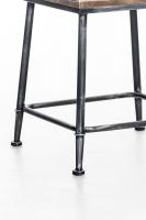 Bistrostuhl Queens, Holz antik silber 