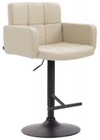 Barhocker Los Angeles schwarz creme Barhocker Los Angeles schwarz creme