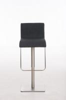 Barhocker Limon E STOFF dunkelgrau 
