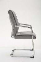 XL Besucherstuhl Anubis Stoff grau 